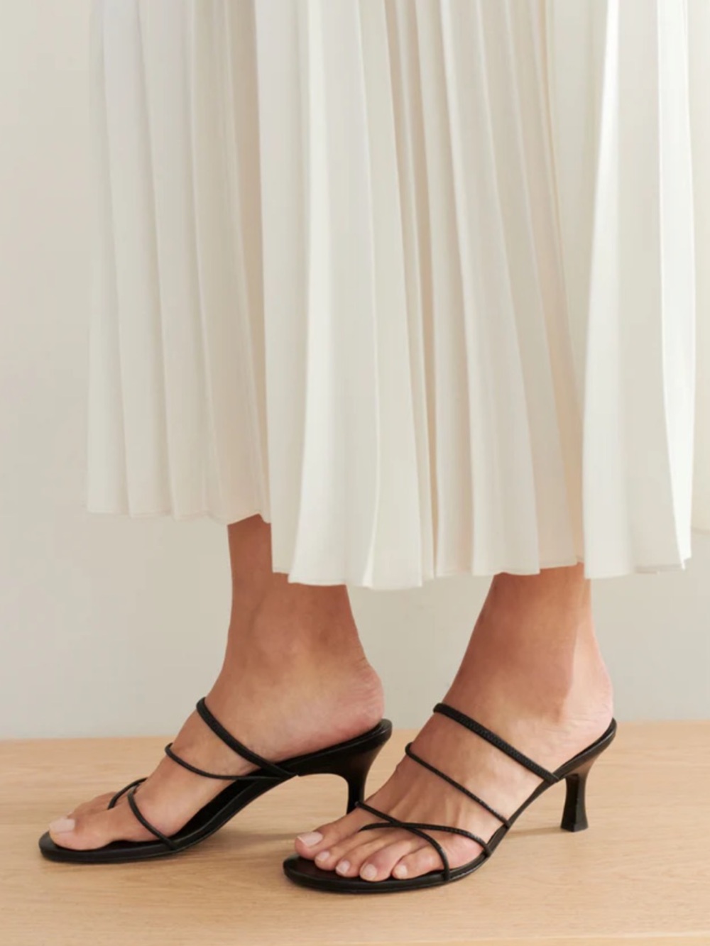 NWOT Jenni Kayne Eve strappy heeled sandal - Picture 2 of 5